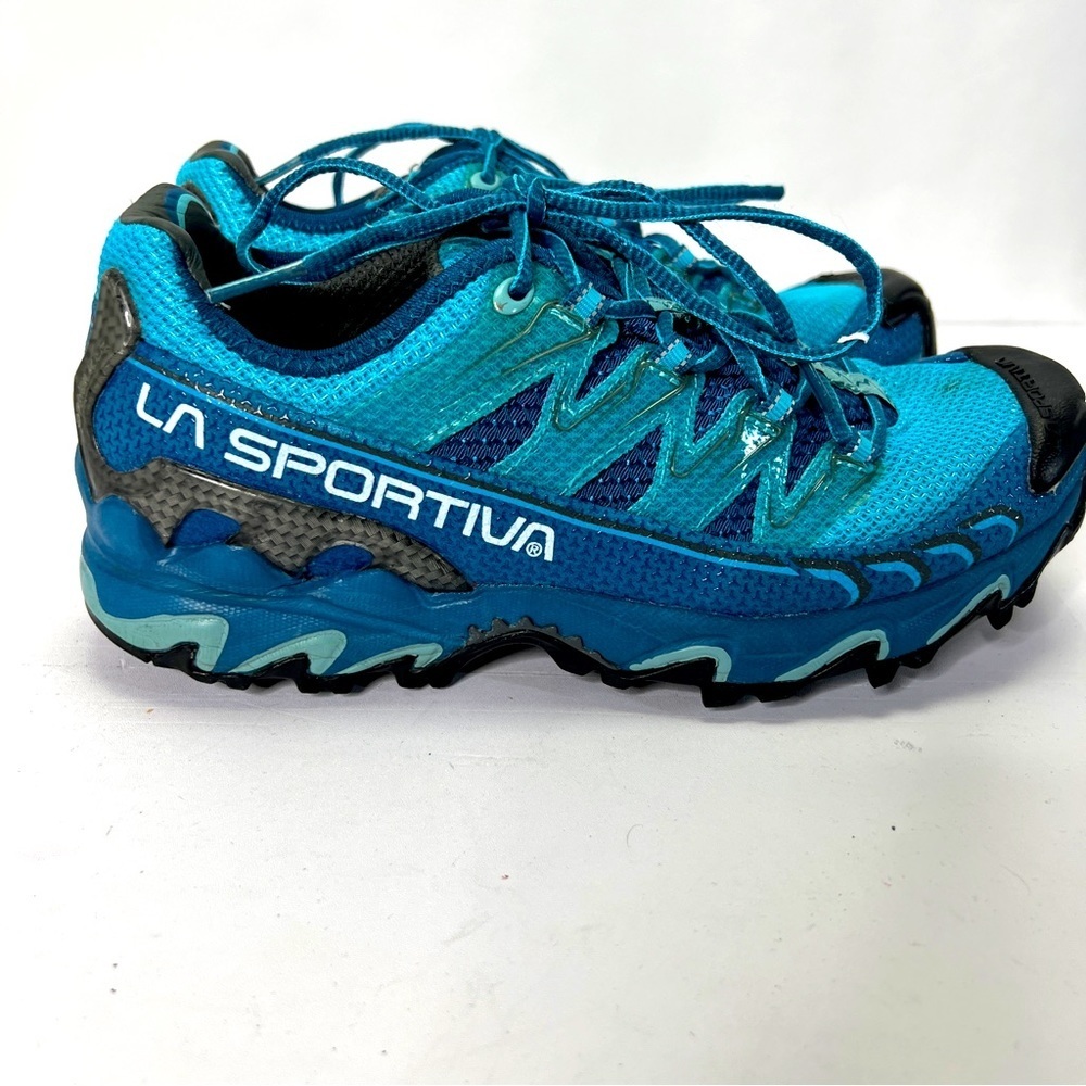 La Sportiva Hiking Shoes Womens 10 Ultra Raptor Blue Trail Sneakers Running